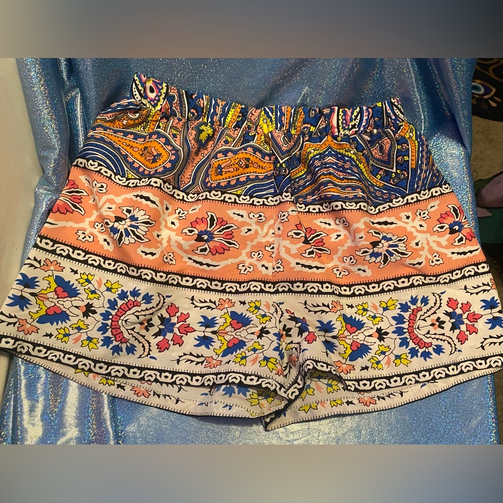 Colorful Patterned Shorts